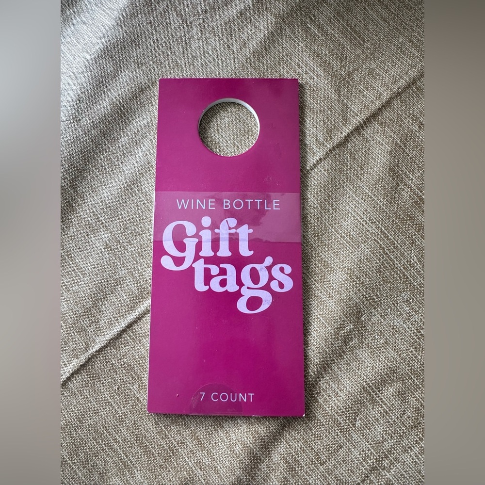 Wine Bottle Gift Tags - Pack of 7 Mother’s Day Bestie Friend NEW